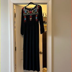 Jodifl Black Bohemian Maxi